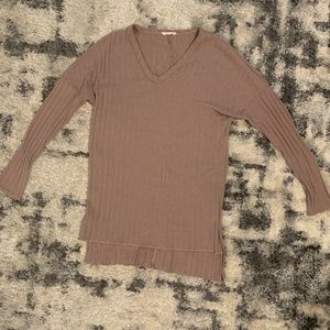Tan sweater shirt